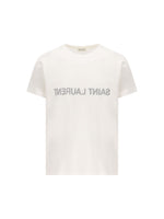 Saint Laurent Abbigliamento Herren Baumwolle Weiß