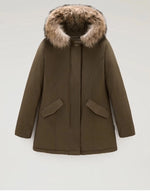 Woolrich Parka Arctic Donna Cotone Verde/Verde Scuro