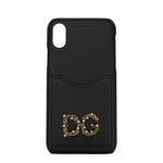 Dolce&Gabbana Porta iPhone iphone x Donna Pelle Nero