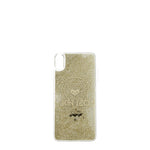 Kenzo Porta iPhone xs max Donna Plastica Trasparente Oro