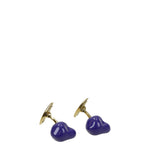 Bottega Veneta Gemelli e Fermacravatte Uomo Argento Viola Prugna