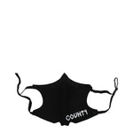 Marcelo Burlon Mascherine Uomo Tessuto Nero