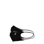Off-White Mascherine Uomo Cotone Nero