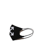 Off-White Mascherine Uomo Cotone Nero