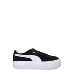 Puma Sneakers suede mayu Donna Camoscio Nero Bianco