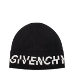 Givenchy Cappelli Uomo Lana Nero Bianco