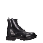 Alexander McQueen Stivaletti Uomo Pelle Nero