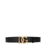 Dolce&Gabbana Cinture Regular Uomo Pelle Nero Oro