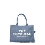 Marc Jacobs Borse a Spalla tote Donna Tessuto Blu Blu Acciaio
