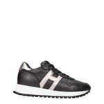 Hogan Sneakers Donna Pelle Grigio Asfalto