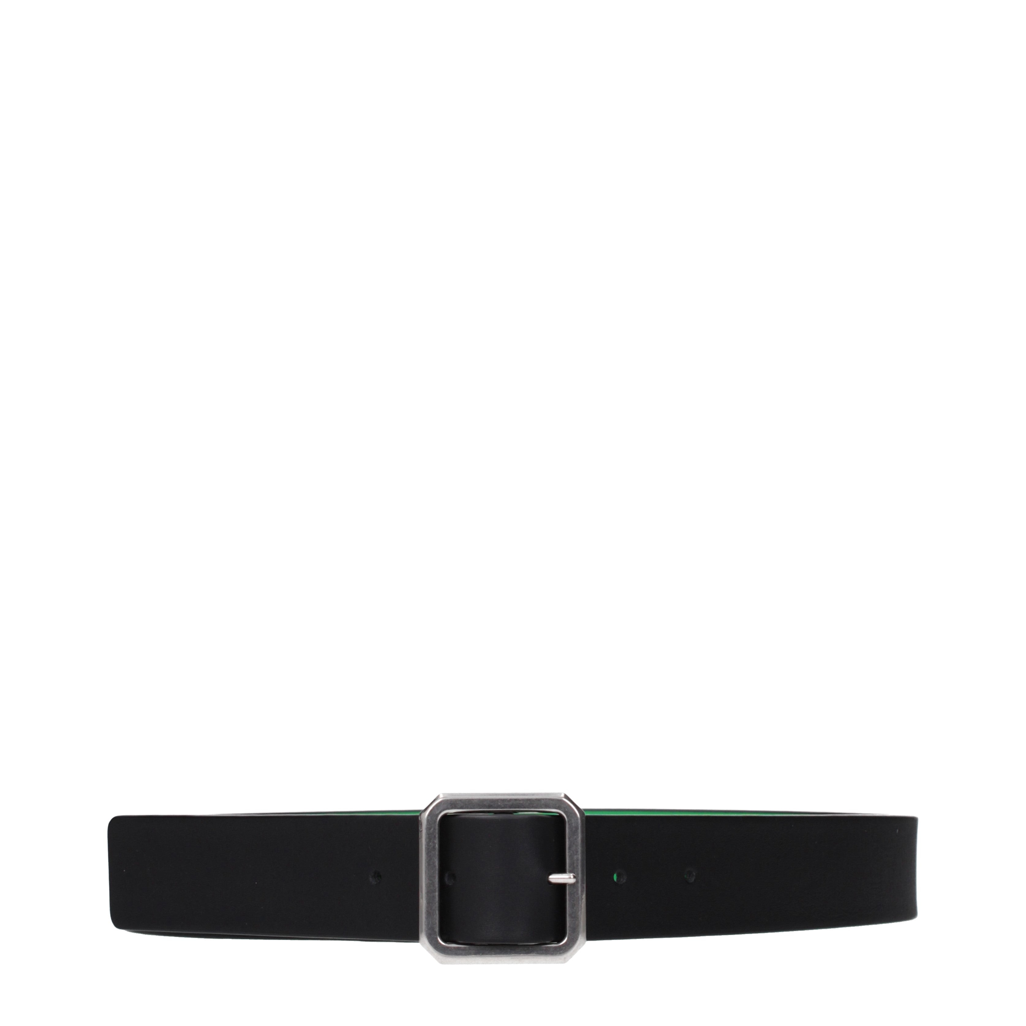 Bottega Veneta ベルト 男性 皮革 黒/Parakeet | B-Exit – B-Exit top