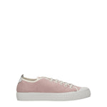 Car Shoe Sneakers Donna Tessuto Rosa Pesca