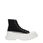 Alexander McQueen Sneakers Uomo Tessuto Nero