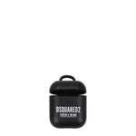 Dsquared2 Idee regalo airpods case second generation Uomo Poliuretano Nero