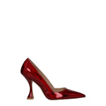 Stuart Weitzman Décolleté xcurve Donna Vernice Rosso Pietra Rossa