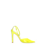 Stuart Weitzman Sandali Donna PVC Giallo Trasparente