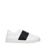 Valentino Garavani Sneakers Uomo Pelle Bianco Nero