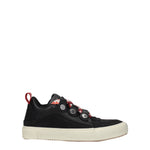 Marcelo Burlon Sneakers ticinella Uomo Camoscio Nero Rosso