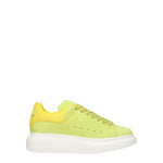 Alexander McQueen Sneakers oversize Donna Camoscio Verde Giallo