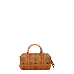 MCM Borse a Mano Donna Pelle Marrone Cognac
