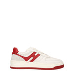 Hogan Sneakers h630 memory foam Donna Pelle Beige Rosso