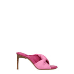 Jacquemus Sandali Donna Pelle Rosa