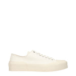 Jil Sander Sneakers Uomo Tessuto Beige Avorio