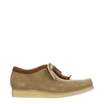 Clarks Derby wallabee Uomo Camoscio Beige Sabbia