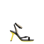 Loewe Infradito Donna Pelle Nero Giallo