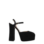 Stuart Weitzman Sandali skyhi Donna Camoscio Nero