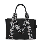Marc Jacobs Borse a Spalla Donna Tessuto Nero