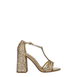 Miu Miu Sandali Donna Glitter Oro