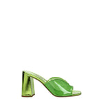 Miu Miu Sandali Donna Plexiglass Verde