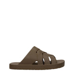 Bottega Veneta Ciabatte e Zoccoli Uomo Gomma Verde Liana