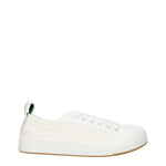 Bottega Veneta Sneakers vulcan Uomo Tessuto Bianco Bianco Ottico