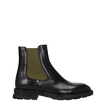 Alexander McQueen Stivaletti Uomo Pelle Nero Cachi