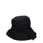 Jacquemus Cappelli Uomo Cotone Nero