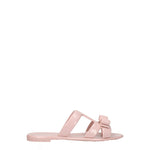 Salvatore Ferragamo Ciabatte e Zoccoli lylia Donna PVC Rosa Rosa Antico