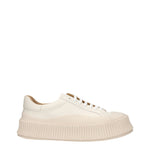 Jil Sander Sneakers Uomo Pelle Beige