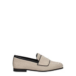 Max Mara Mocassini lizia Donna Tessuto Beige Deserto Caldo