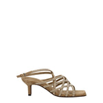 Brunello Cucinelli Sandali Donna Camoscio Beige