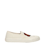 Kenzo Slip On Uomo Tessuto Beige Crema