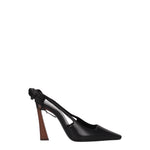 Saint Laurent Sandali blade Donna Pelle Nero