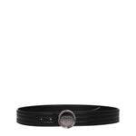 Christian Dior Cinture Regular Uomo Pelle Nero