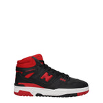 New Balance Sneakers 650 Uomo Pelle Nero Rosso