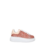 Alexander McQueen Idee Regalo sneakers kids Donna Glitter Rosa Oro Rosa