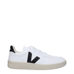 Veja Sneakers v 10 Uomo Eco Pelle Bianco Nero