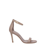 Burberry Sandali Donna Pelle Beige Mandorla