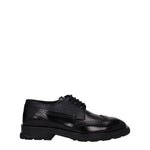 Alexander McQueen Derby Uomo Pelle Nero