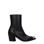 Alexander McQueen Stivaletti Donna Pelle Nero